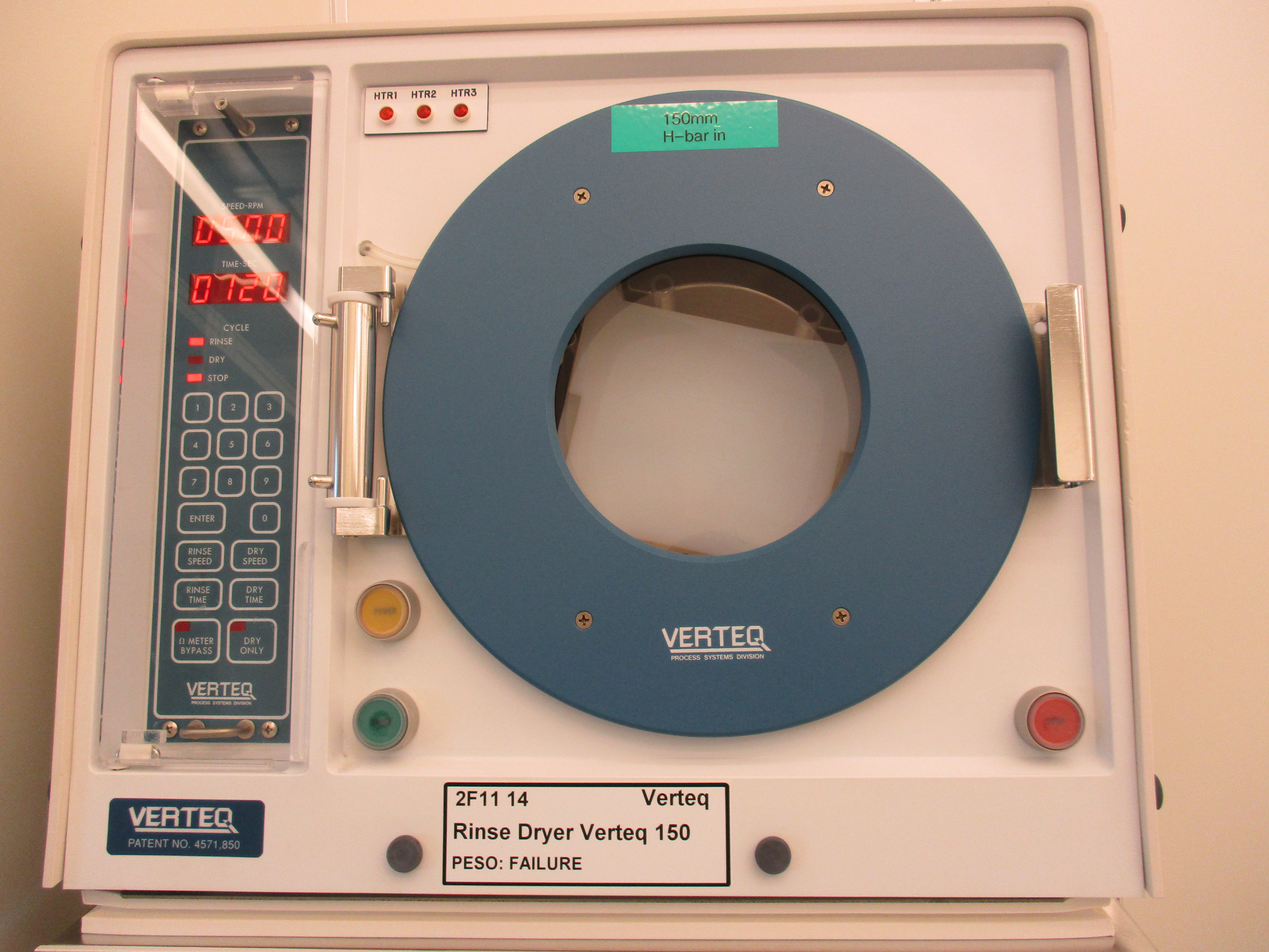 Picture of Rinse Dryer Verteq 150